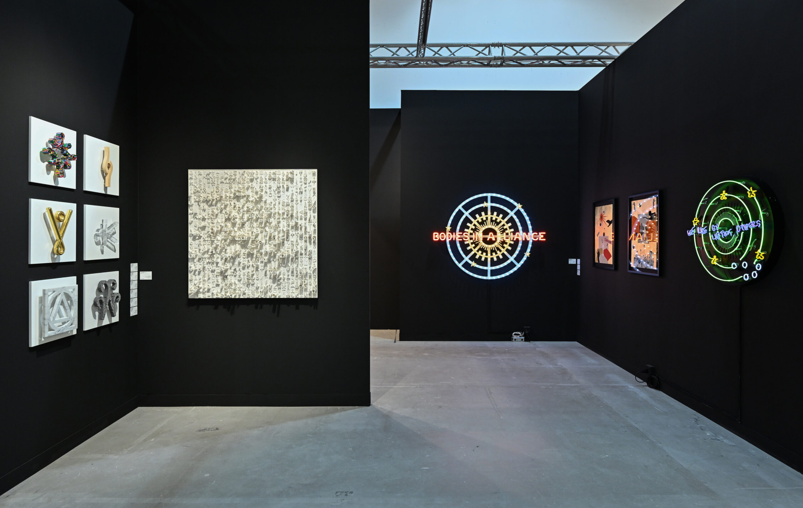 Allestimento fiera Abu Dhabi Art