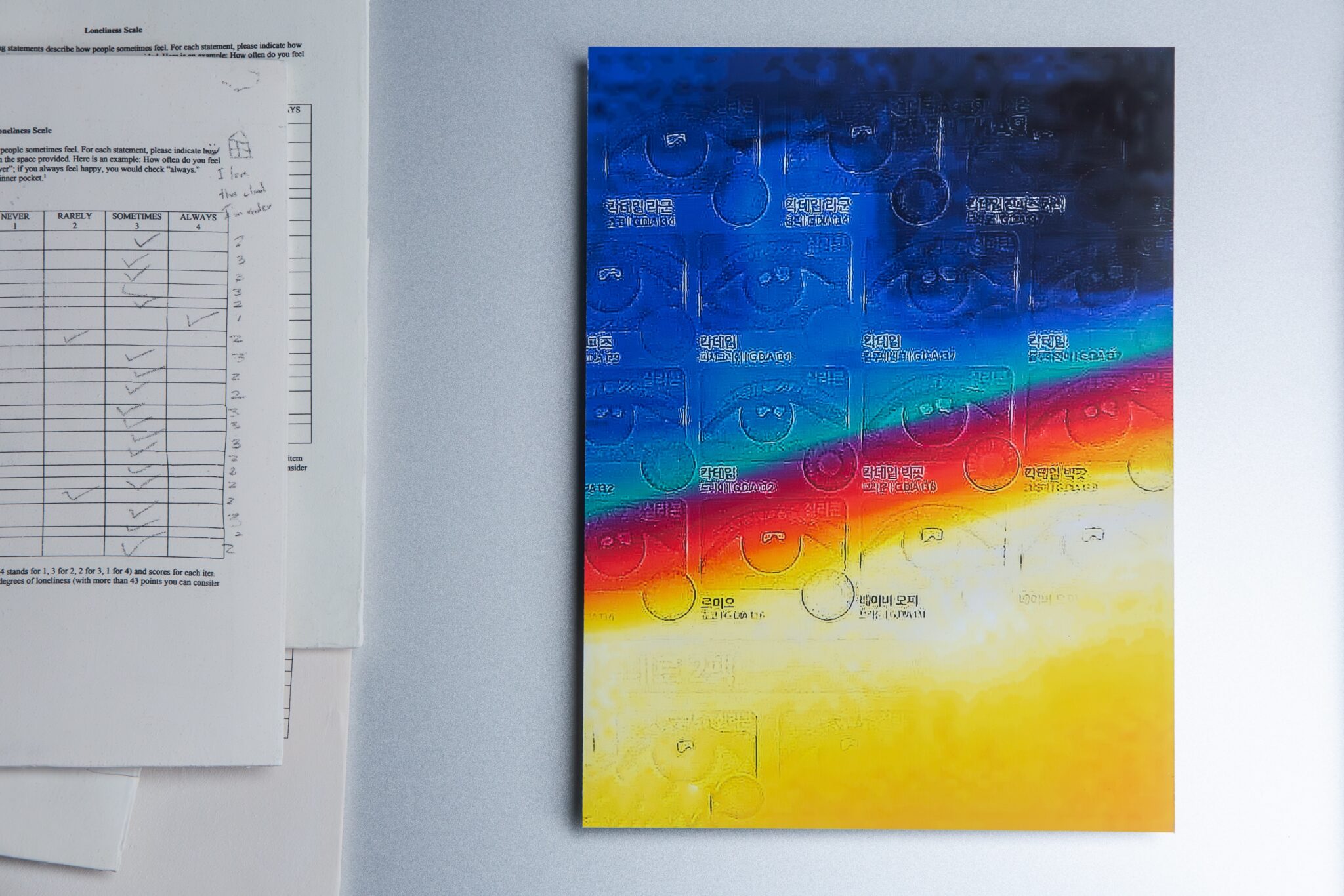 Rebecca Moccia, Ministries of Loneliness, installation view, Ph. Parker McComb